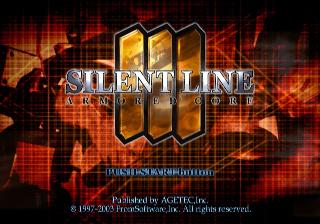 Screenshot Thumbnail / Media File 1 for Armored Core - Silent Line (USA)