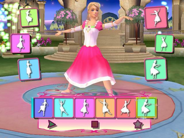 Jogo PS2 Barbie In The 12 Dancing Princess