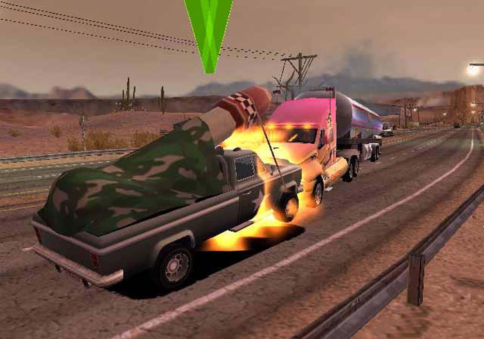 Big Mutha Truckers ROM (ISO) Download for Sony Playstation 2 / PS2 