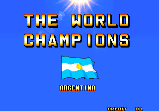 Screenshot Thumbnail / Media File 1 for Neo-Geo Cup '98 - The Road to the Victory