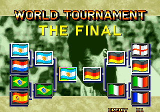 Screenshot Thumbnail / Media File 1 for Neo-Geo Cup '98 - The Road to the Victory