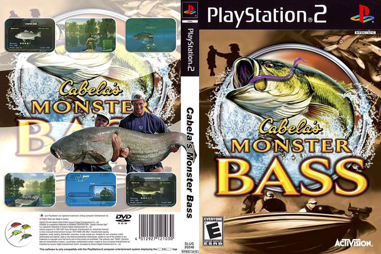Сказки басс. Cabela's ps2. Cabela Monster Bass ps2 обложка. Монстер бас ПС 3. Monster Bass Salt Water Fisherman диск на ps1.