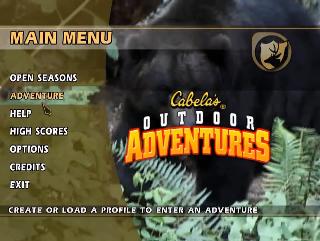 Screenshot Thumbnail / Media File 1 for Cabela's Outdoor Adventures 2006 (USA)