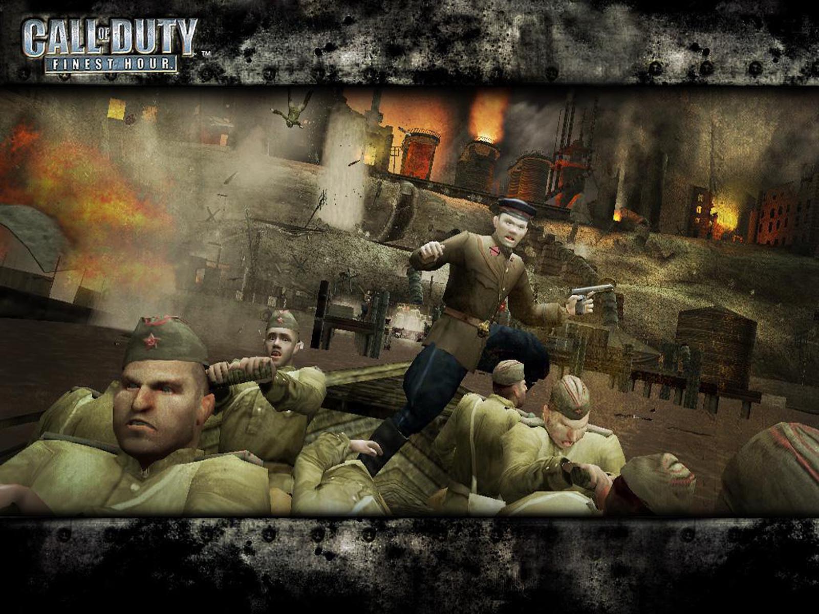 CALL OF DUTY - FINEST HOUR - Playstation 2 (PS2) iso download
