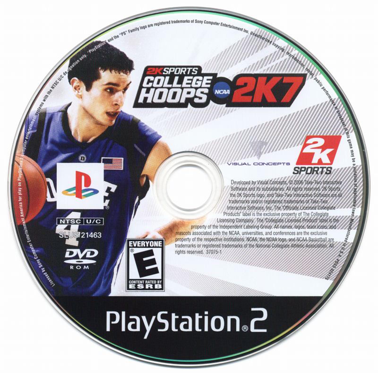 College Hoops 2K7 (USA) ISO
