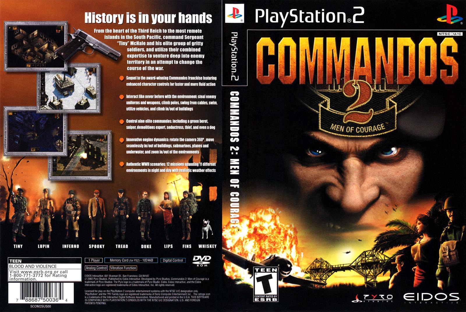 commandos 2 game play