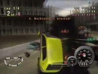 Screenshot Thumbnail / Media File 1 for Crash 'n' Burn (USA)