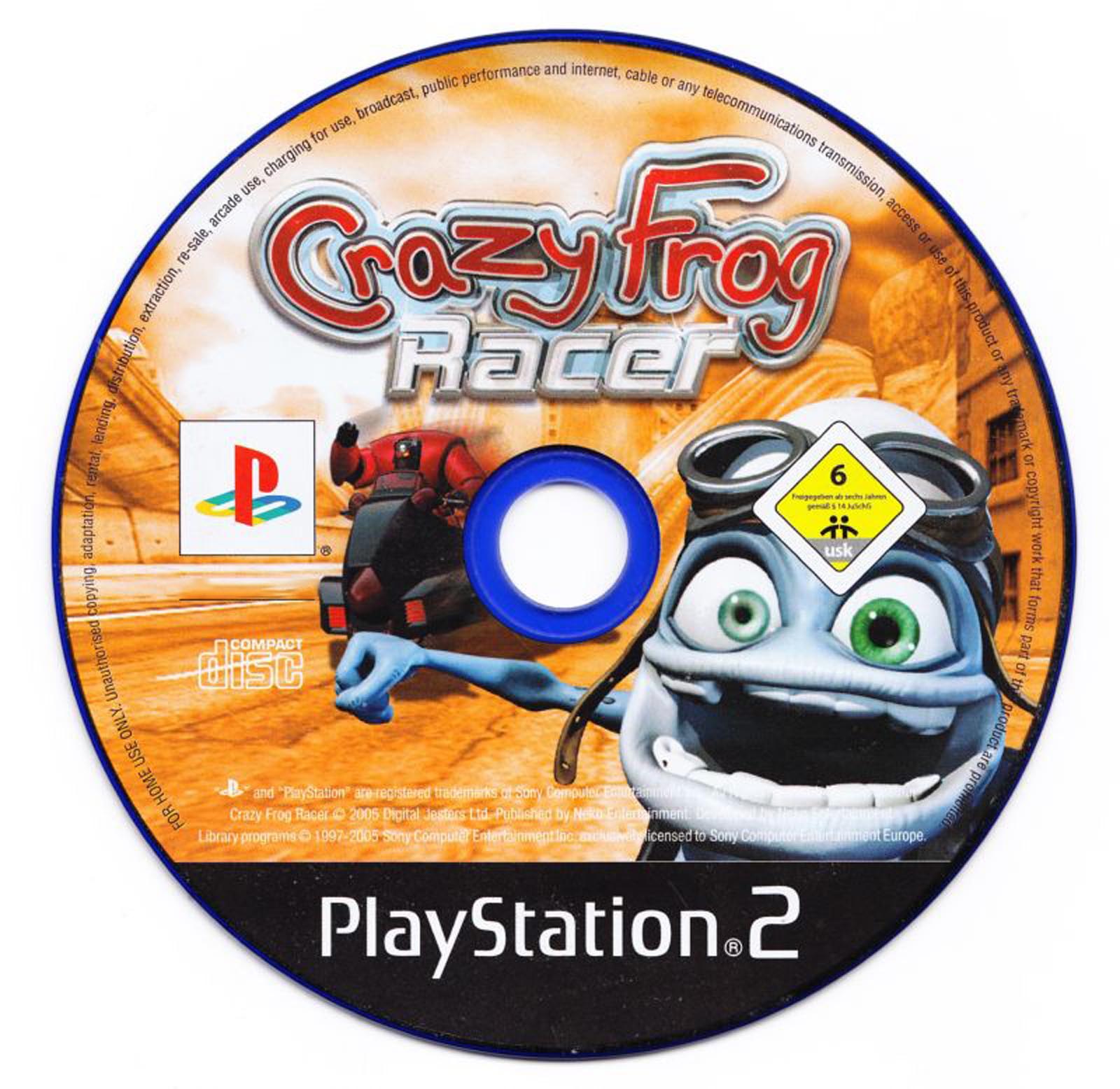 crazy frog racer ps2 iso