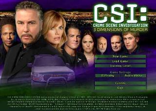 Screenshot Thumbnail / Media File 1 for CSI - Crime Scene Investigation - 3 Dimensions of Murder (USA) (En,Fr,Es)