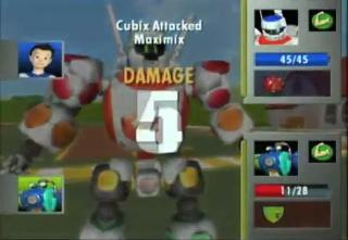 Screenshot Thumbnail / Media File 1 for Cubix Robots for Everyone - Showdown (USA)