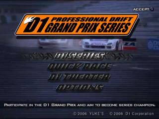 Screenshot Thumbnail / Media File 1 for D1 - Professional Drift Grand Prix Series (USA)