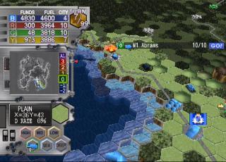 Screenshot Thumbnail / Media File 1 for Dai Senryaku VII - Modern Military Tactics Exceed (USA)