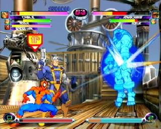 Screenshot Thumbnail / Media File 1 for Marvel vs. Capcom 2 - New Age of Heroes (USA)