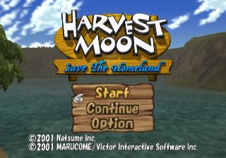 Screenshot Thumbnail / Media File 1 for Harvest Moon - Save the Homeland (USA)