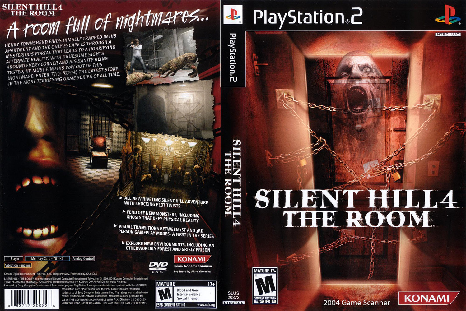 Silent Hill 4 - The Room (USA) (En,Ja) ISO < PS2 ISOs | Emuparadise