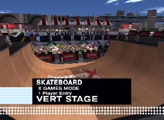 Screenshot Thumbnail / Media File 1 for X Games Skateboarding (USA)