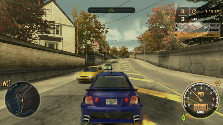 nfs most wanted ps2