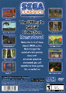Screenshot Thumbnail / Media File 1 for Sega Classics Collection (USA)