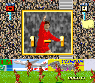 Screenshot Thumbnail / Media File 1 for Big Striker (bootleg w/Italian teams)