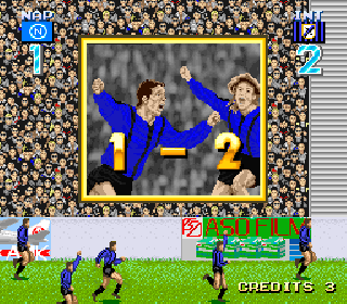 Screenshot Thumbnail / Media File 1 for Big Striker (bootleg w/Italian teams)