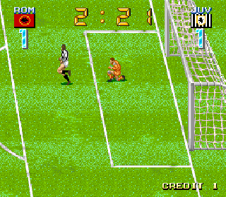 Screenshot Thumbnail / Media File 1 for Big Striker (bootleg w/Italian teams)