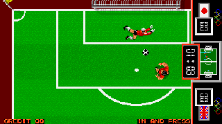 Screenshot Thumbnail / Media File 1 for Fighting Soccer (Joystick hack bootleg, alt)