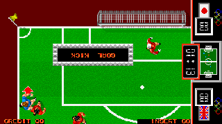 Screenshot Thumbnail / Media File 1 for Fighting Soccer (Joystick hack bootleg, alt)