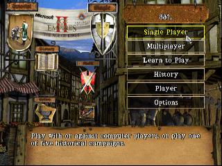 Screenshot Thumbnail / Media File 1 for Age of Empires II - The Age of Kings (Europe) (En,Fr,De,Es,It) (v1.20)