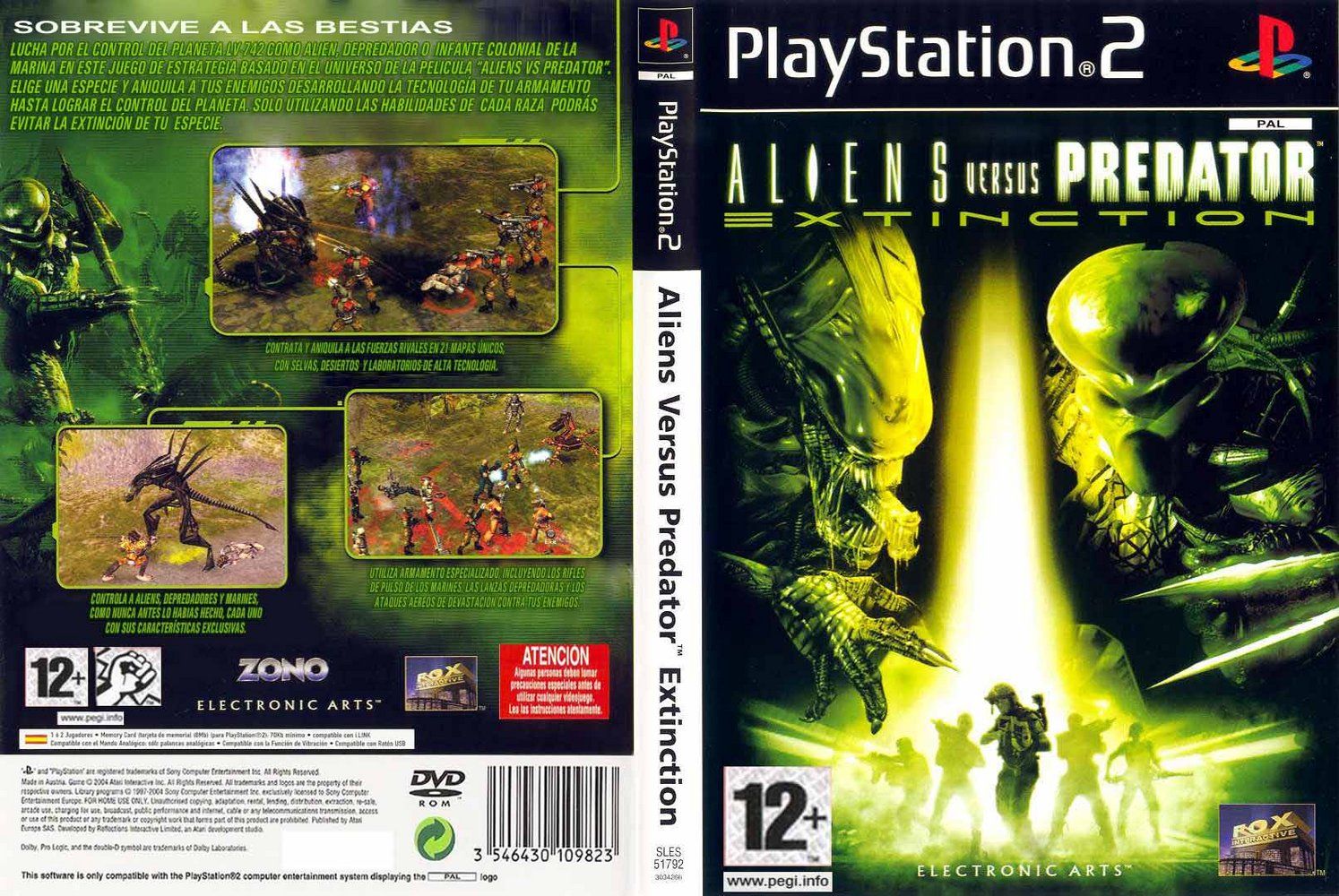 playstation 2 alien game