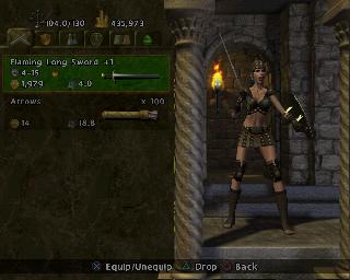 Screenshot Thumbnail / Media File 1 for Baldur's Gate - Dark Alliance (Europe, Australia) (En,Fr,De,Es,It)