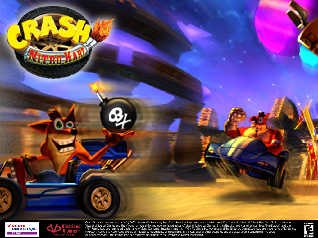 Download Crash Nitro Kart - Playstation 2 (PS2 ISOS) ROM