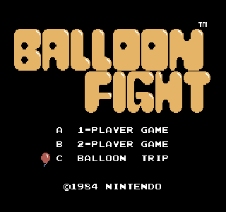 Screenshot Thumbnail / Media File 1 for Balloon Fight (PlayChoice-10)