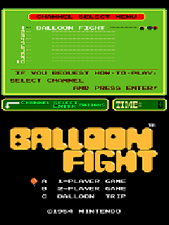 Screenshot Thumbnail / Media File 1 for Balloon Fight (PlayChoice-10)
