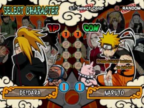 Naruto Shippuden - Ultimate Ninja 4 (Europe) (De,Es,It) ISO < PS2