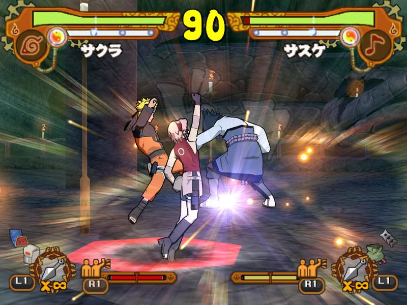 Naruto Shippuden - Ultimate Ninja 5 (Europe) (En,Fr,De,Es,It) ISO < PS2  ISOs