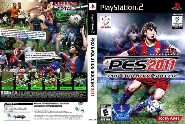 Pro Evolution Soccer 2011 (PES2011) on PCSX2 0.9.7 - Playstation 2 Emulator  