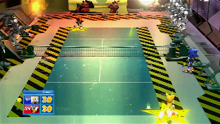 Screenshot Thumbnail / Media File 1 for Sega Superstars Tennis (Europe) (En,Fr,De,Es,It)