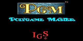 Screenshot Thumbnail / Media File 1 for PGM (Polygame Master) System BIOS