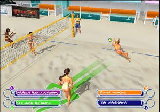 Screenshot Thumbnail / Media File 1 for Summer Heat Beach Volleyball (Europe) (En,Fr,De,Es,It)
