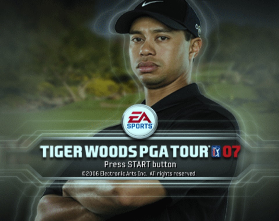 tiger woods pga tour 08 ps2