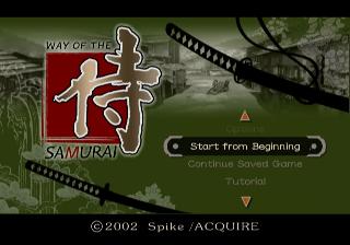 Screenshot Thumbnail / Media File 1 for Way of the Samurai (Europe) (En,Fr,De)