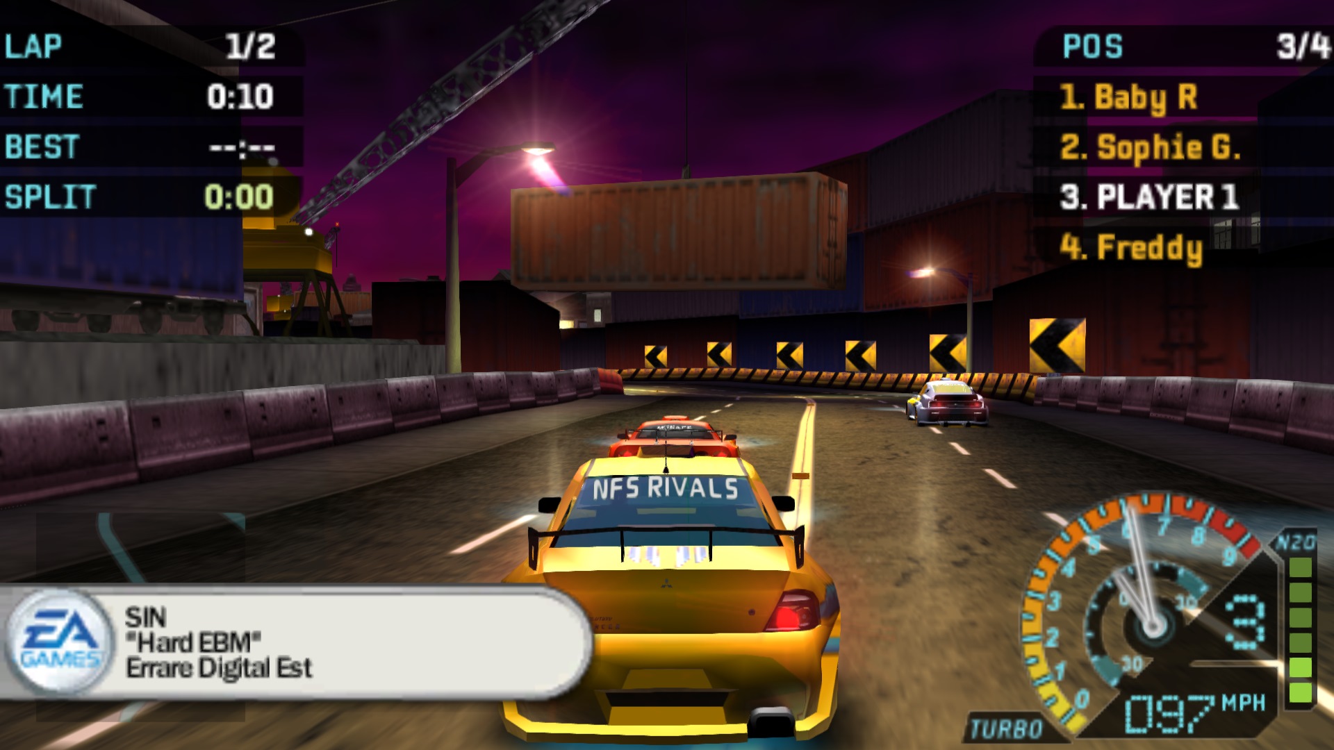 Need for Speed: Underground Rivals (Europe) PSP ISO - CDRomance