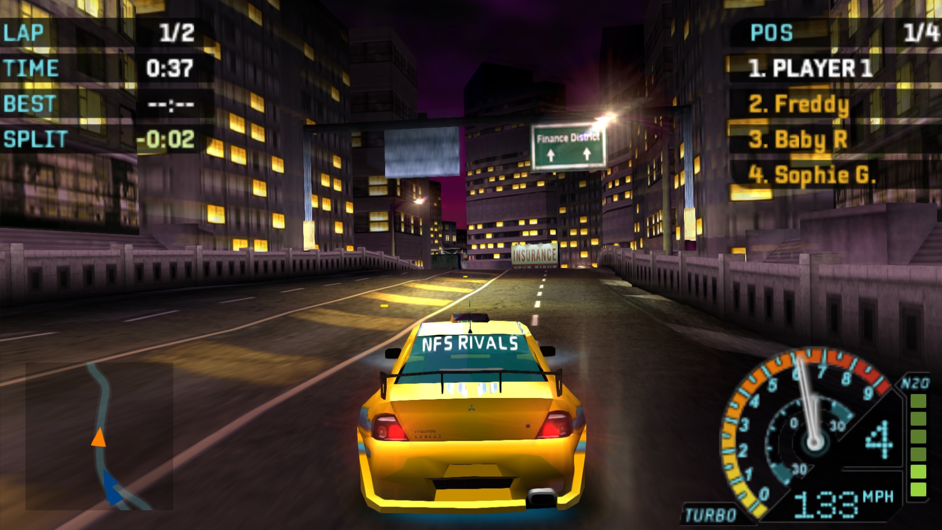 Need for Speed: Underground Rivals v1.0 for PSP