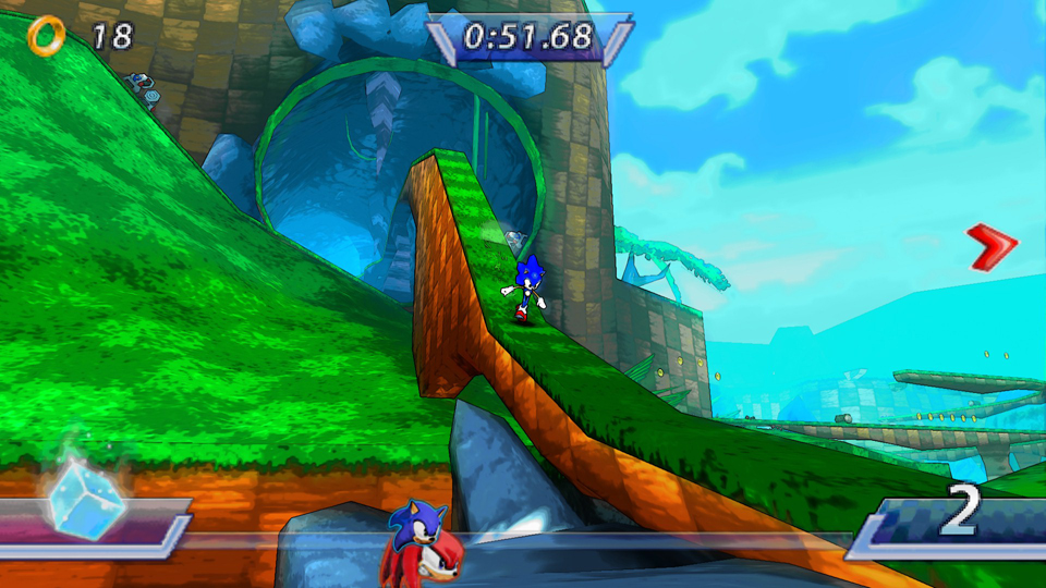 Jogo Sonic Rivals - PSP - MeuGameUsado