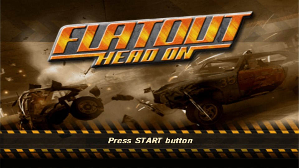 Psp flatout head on настройки