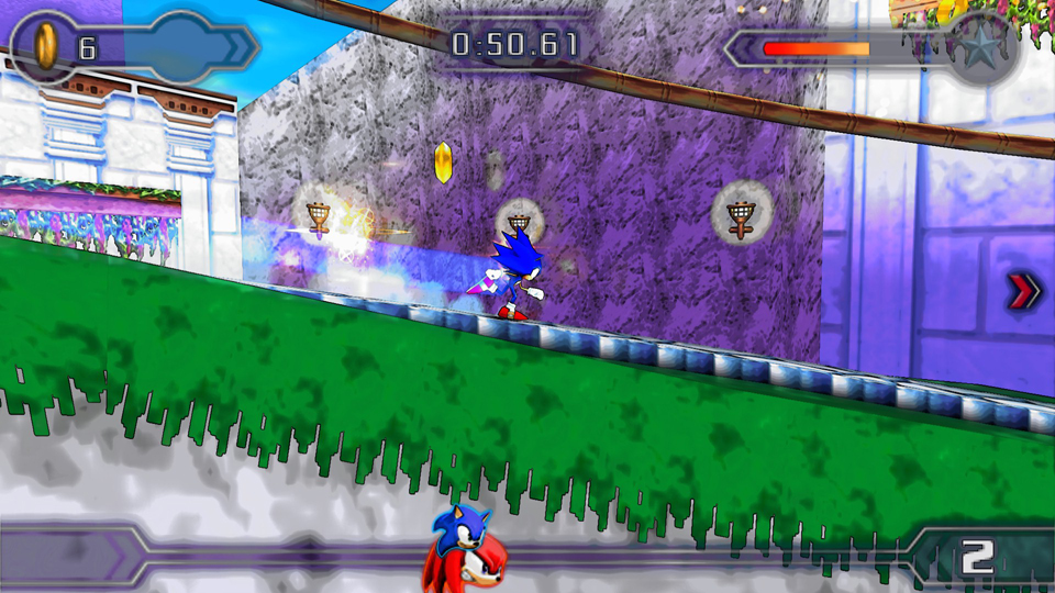 sonic rivals 2 gameplay