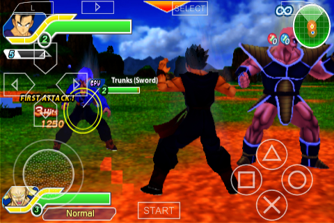 dragon ball z tenkaichi tag team ppsspp android