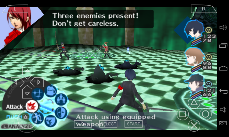 persona 3 portable school answers