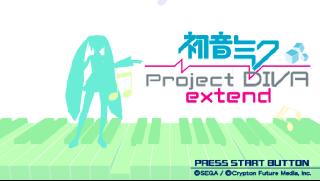 Screenshot Thumbnail / Media File 1 for Hatsune Miku - Project Diva Extend (Japan)