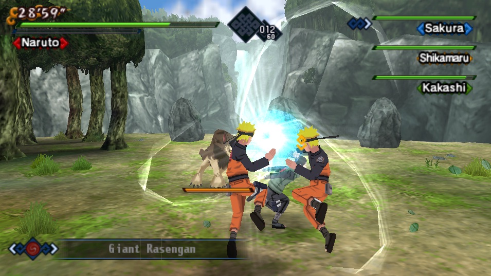 Naruto Shippuden: Kizuna Drive - PSP - Ch #05 A Giant